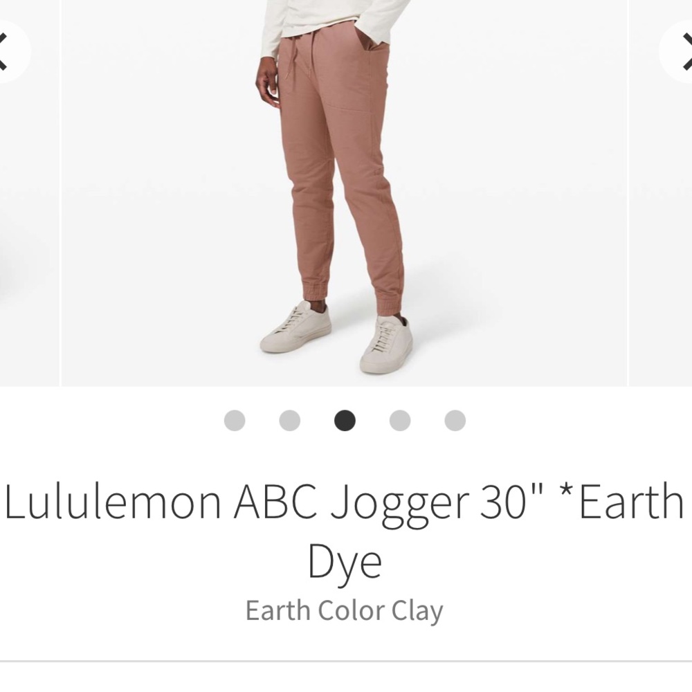 EUC Men’s ABC Jogger in cotton material 30’ inseam